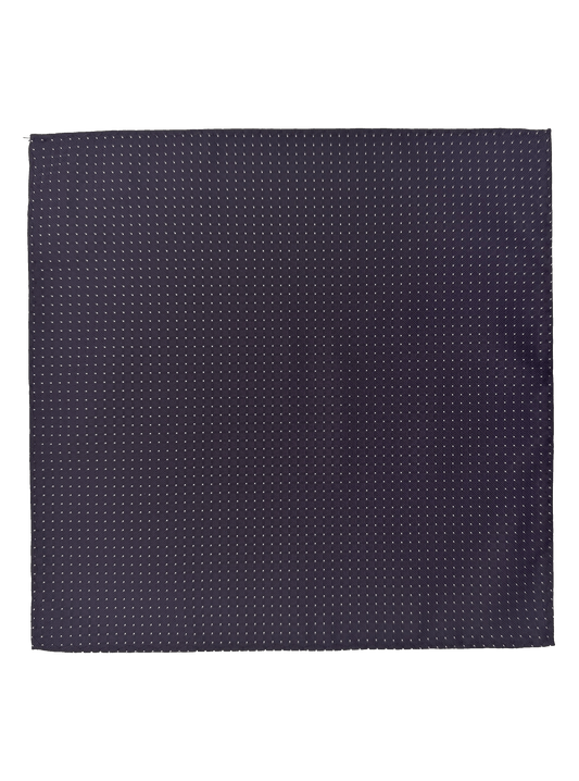 Purple Dotted Pocket Square