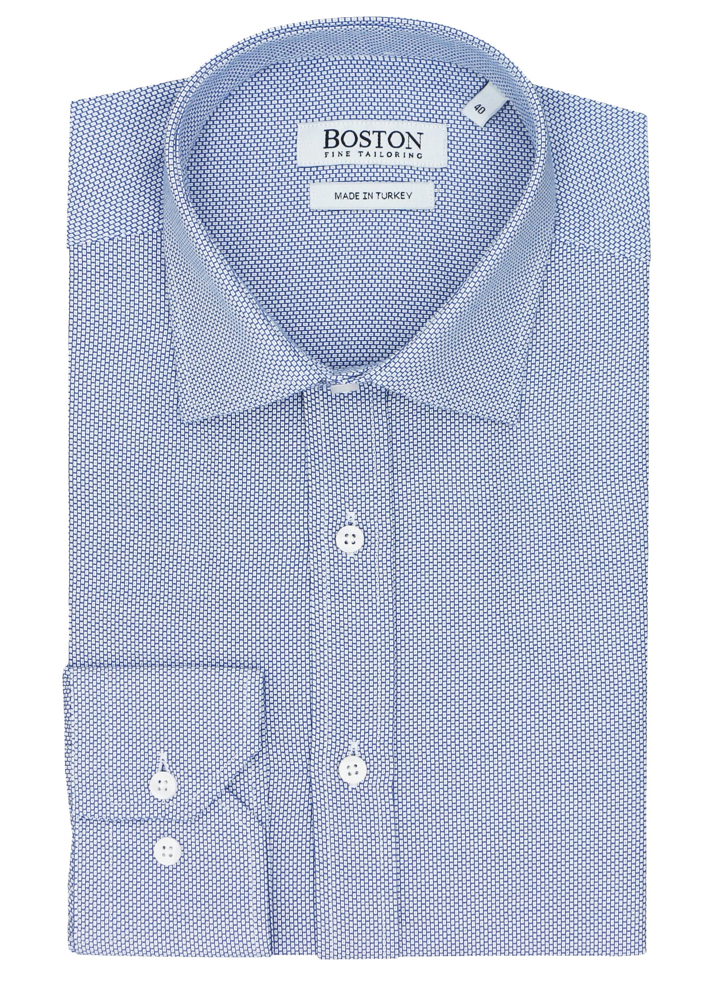 Liberty Business Blue Woven Shirt