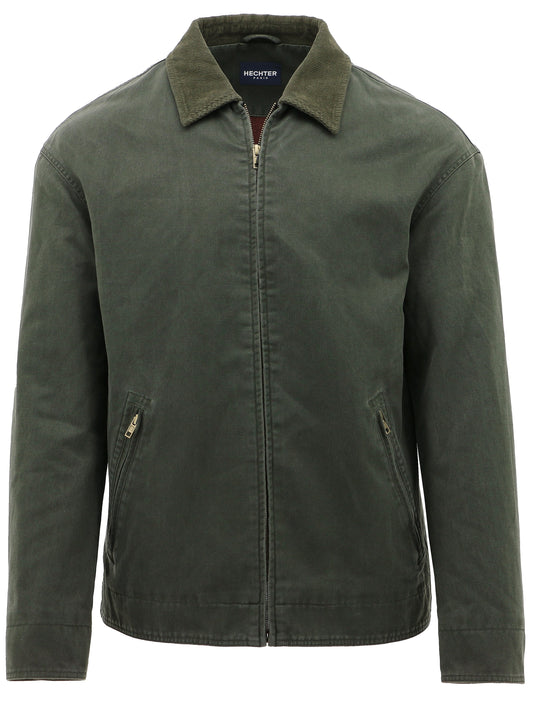 Dinan Green Collar Jacket