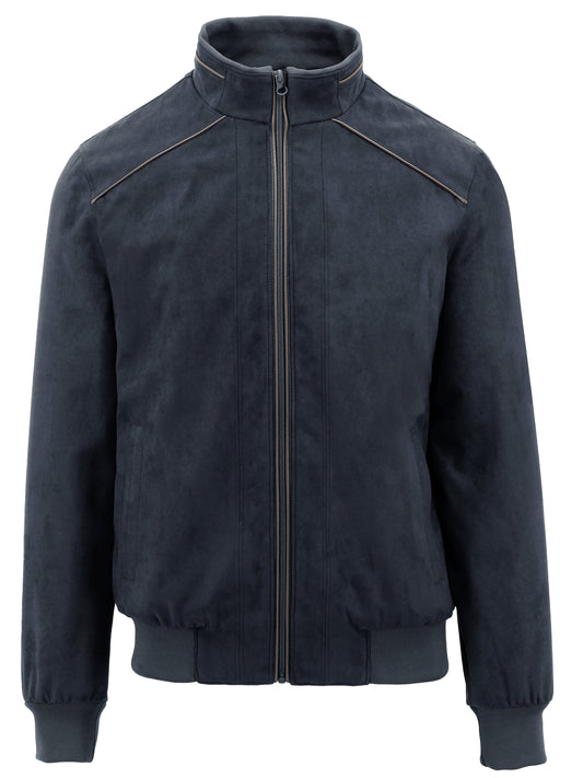 Robert Black Faux Suede Jacket