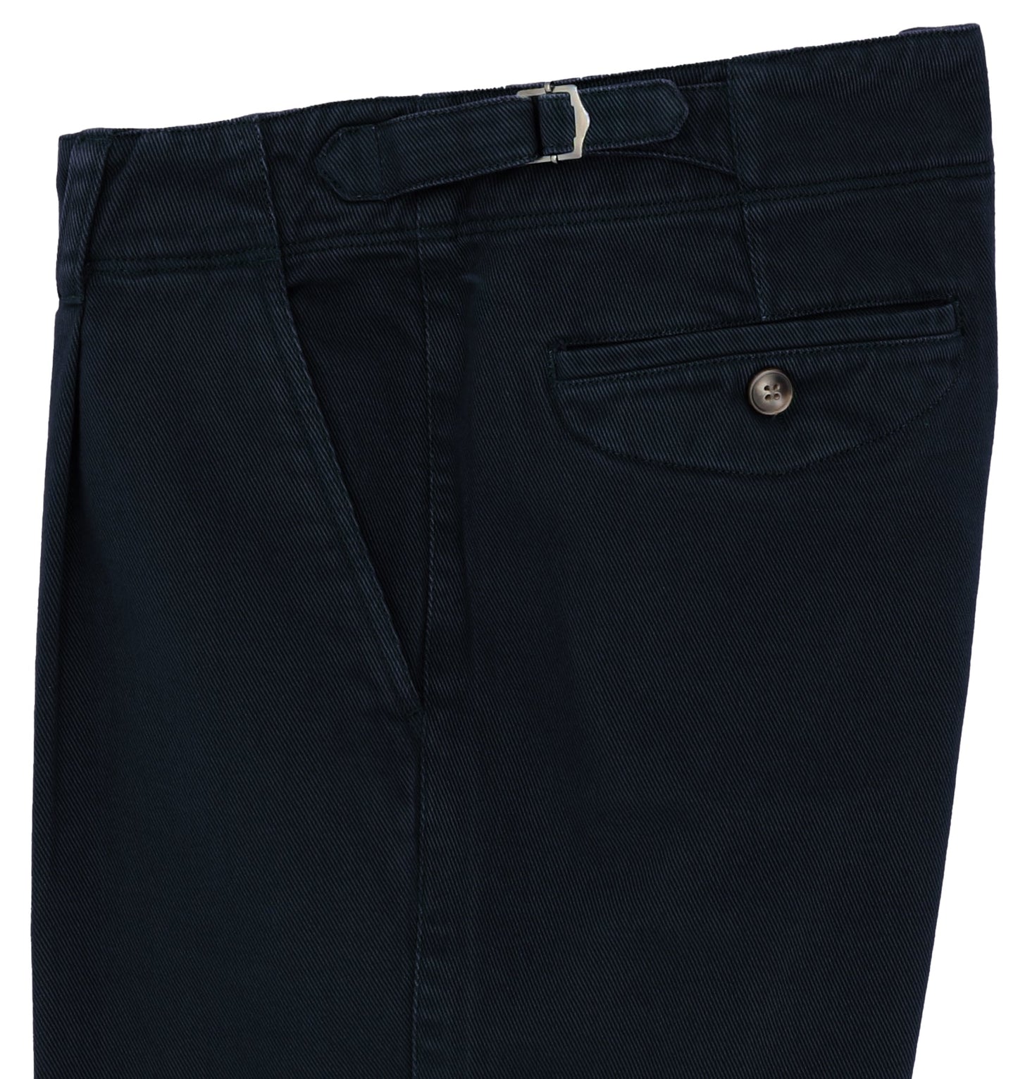Milo Navy Side Tab Cotton Chino