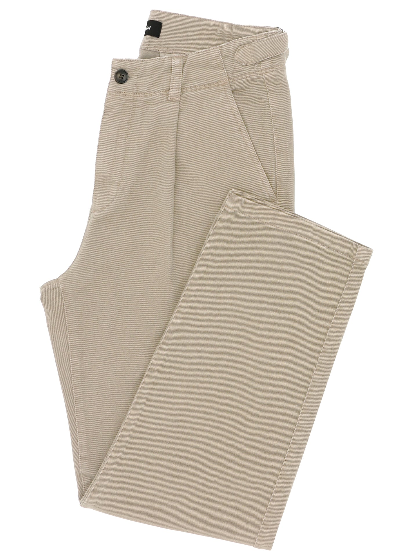 Milo Sand Side Tab Cotton Chino