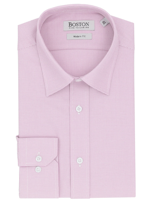 Liberty Business Pink Microchecked Shirt