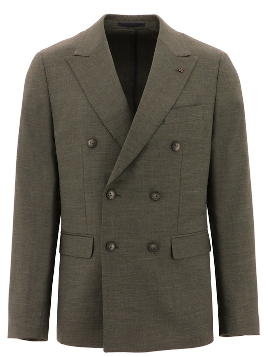 Monza Blake Brown Double Breasted Suit