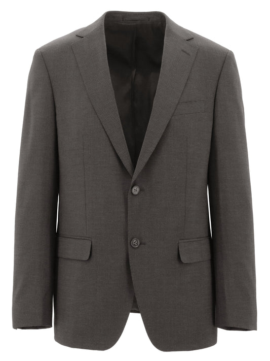 Lazio Edward Brown Wool Blend Suit