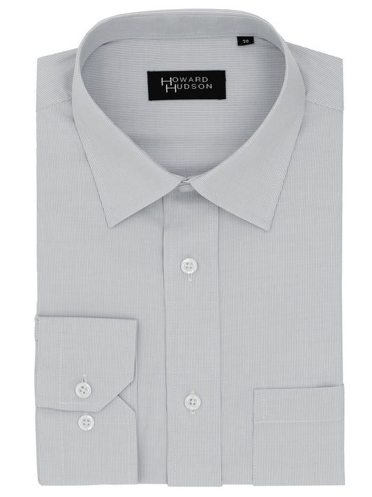 Brooke Grey Microfibre Bamboo Shirt