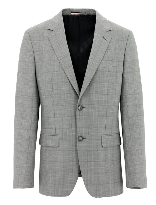 Parker Edward Light Grey Checked Suit