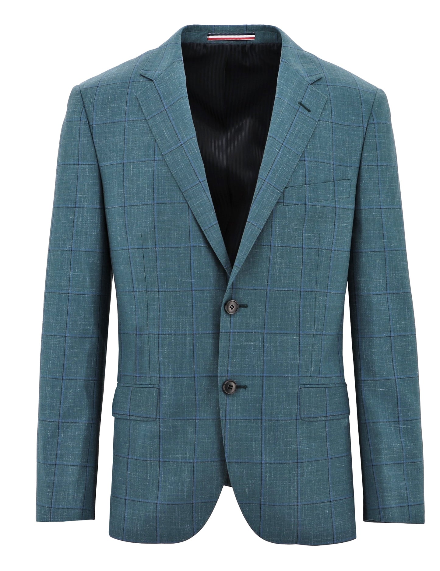 Parker Buggy Teal Checked Sports Jacket