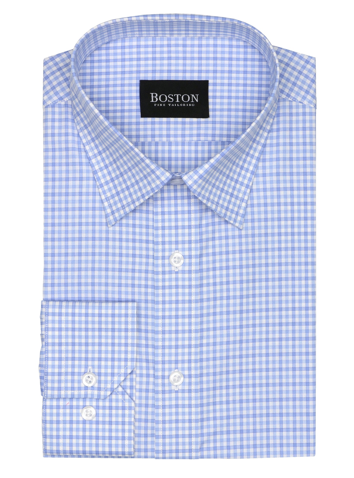 Liberty Business Blue Checked Shirt