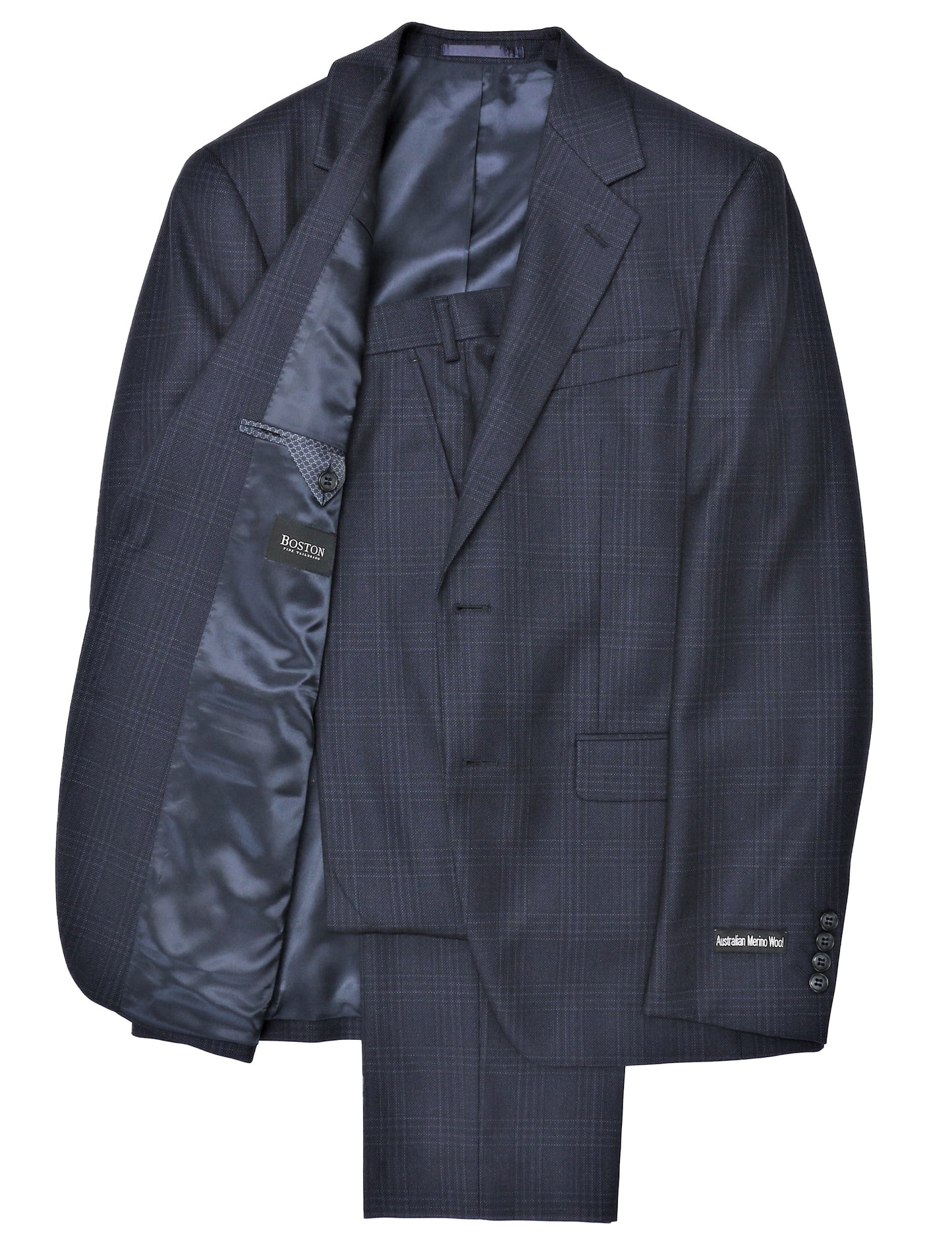 Edward 108 Blue Suit Trouser