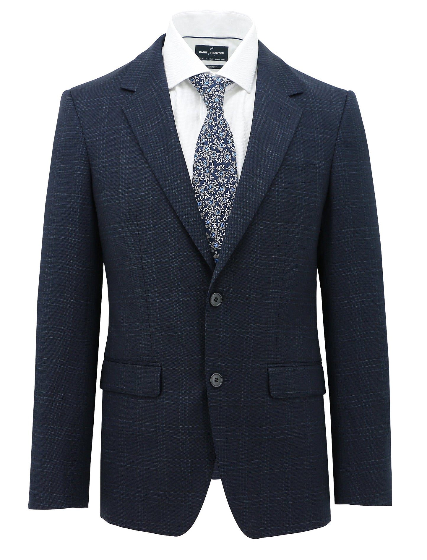 Ritchie 108 Blue Wool Suit Jacket